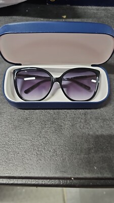 Lacoste Sunglasses L963S 001 Black Blue Gray Gradient