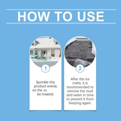 Pet-Friendly Ice Melt–Fast-Acting Magnesium Chloride For Pets Formula,Safer N9K7 - Picture 9 of 15