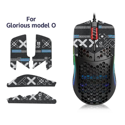 Mouse Grip Tape Sticker Non Slip Suck Sweat For Glorious Model D/Model O - Afbeelding 19 van 22
