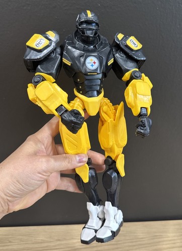 NFL Fox Sports Pittsburgh Steelers Team Cleatus Robot Football Figure 11" Tall - Picture 12 of 13