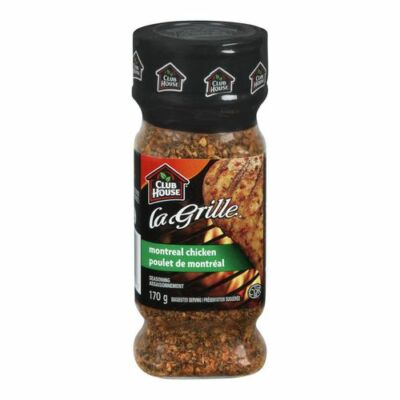 CLUB HOUSE LA GRILLE MONTREAL CHICKEN SPICE SEASONING 170g CANADA