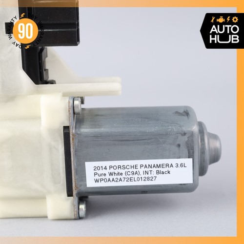 10-16 Porsche Panamera 970 Front Right Side Door Window Regulator Motor OEM 55k - Picture 2 of 8