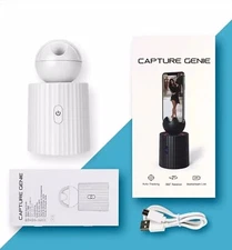 Capture Genie Smart Gimbals Stabilizer, 360° Rotation Auto Face Object Tracking