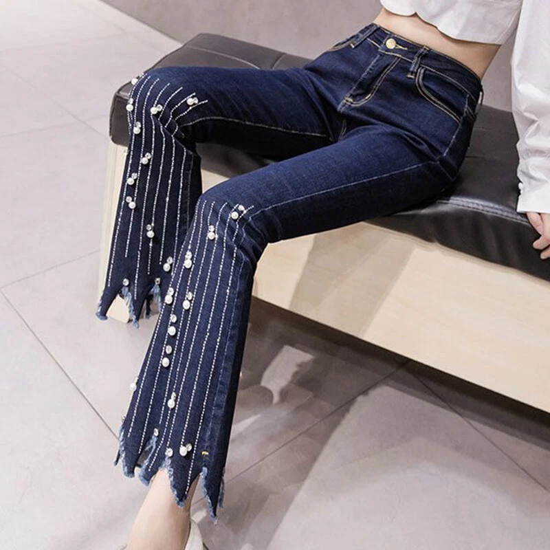 Ladies Rhinestone Jeans or Pants