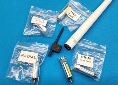 Whyte 'Triple 60' Carbon Fiber Shaft, Pearl Essence White, 12.75mm
