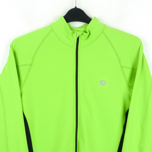 Pearl Izumi Select WxB Jacket Mens S Cycling Jumper Windblock Biking Green Top - Picture 2 of 7