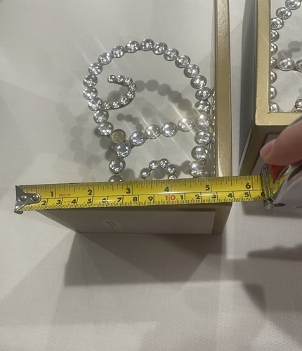 Pottery Barn Kids Gold Stud Butterfly Bookends *MISSING JEWEL READ* Whimsical - Picture 6 of 14