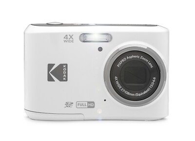 Kodak PIXPRO FZ45 Digital Camera (White) + Accessories! | eBay