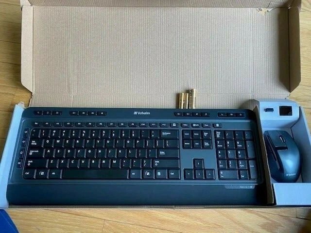 Verbatim Wireless Multimedia Keyboard & 6 Button Mouse 99788 - Image 2 of 3