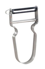 Classic Swiss Peeler Carbon Steel Blade Stain...
