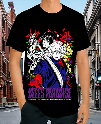 Unisex Hell's Paradise Jigokuraku T-shirt Anime Manga Kawaii Unisex Hell's Paradise Jigokuraku T-shirt Anime Manga Kawaii