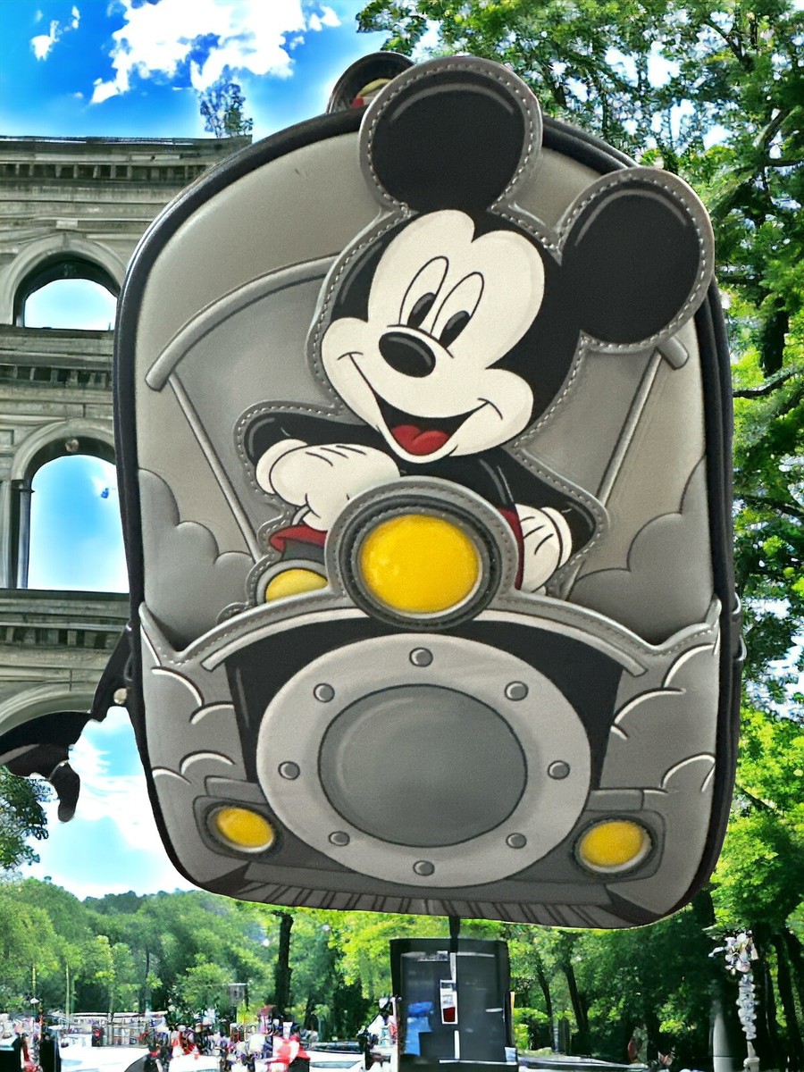 Loungefly Disney Mickey Mouse Train Conductor Mini Backpack  display picture 2