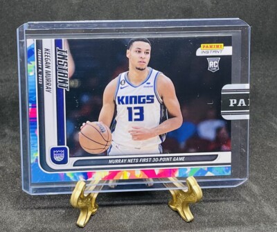 2022-23 PANINI INSTANT 106 KINGS KEEGAN MURRAY VERSICOLOR RC SSP 1/5