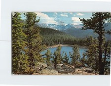 Postcard Mount Evan And Echo Lake West Of Denver Colorado