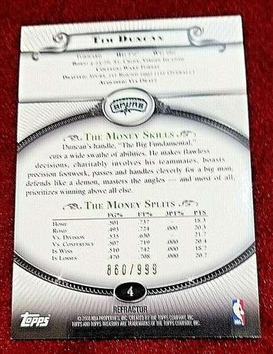 2008-09 Topps Treasury Bronze Silver Gold Refractor Iverson Ming Duncan - Picture 5 of 133