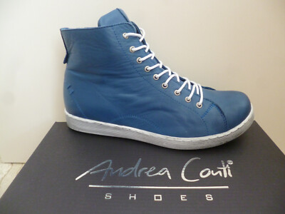 Andrea Conti Stiefel Damenstiefel Stiefeletten Boots Sneakers blau