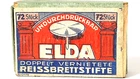 ELDA 72 Numbers Vintage Rare Caber Full Box, Germany 1930's, Unused, Full