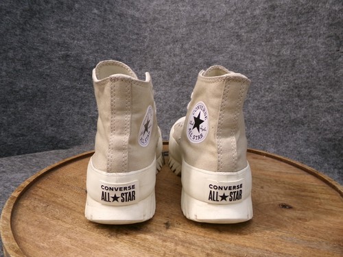 Converse Chuck Taylor All Star Lugged 2.0 High Beach Stone Canvas Shoes Size 8.5 - Picture 5 of 11