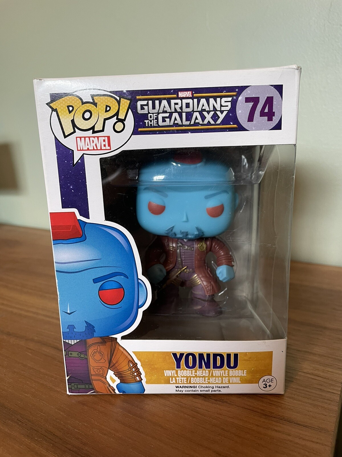 En Oferta Funko Pop Marvel Guardianes De La Galaxia Yondu #74 En Caja Y Protector, Abovedado