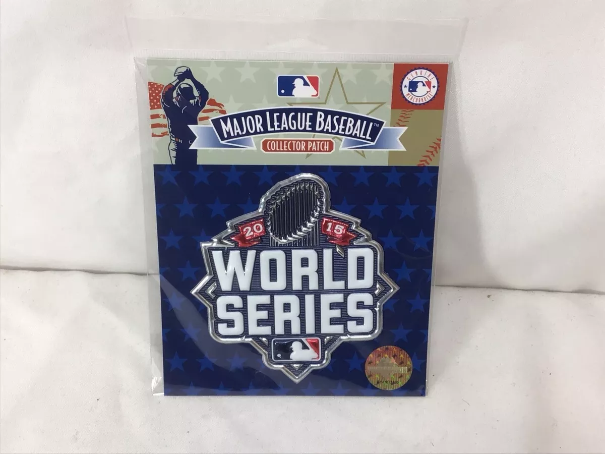 2015 World Series Jersey Patch New York Mets / Kansas City Royals FREESHIP