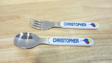 Toddler/infant Vintage Stainless Steel Silverware" Christopher"