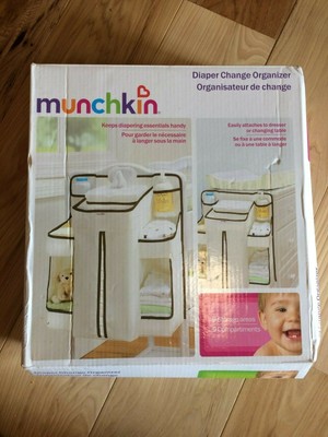 munchkin changing table organizer