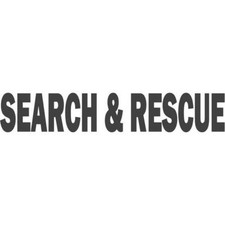 Search  Rescue Decal