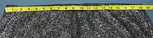 Torrid Silver & black sparkly pencil Size 2 skirt stretchy lined pull on - Picture 8 of 11