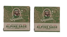 DR. Squatch Alpine Sage Natural Soap - 5oz, 2 Pack