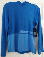 BRAND NEW Russell Blue Hoodie Long Sleeve XL Size 14/16