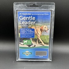 PetSafe Gentle Leader Headcollar Large 60-130lbs Charcoal Gray NEW IN BOX