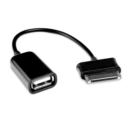 Paquete de 2 cables OTG 30 pines a USB hembra adaptador host para Samsung Galaxy Tab 1 2 3 - Imagen 2 de 2