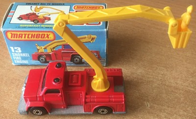 matchbox no 13 snorkel fire engine
