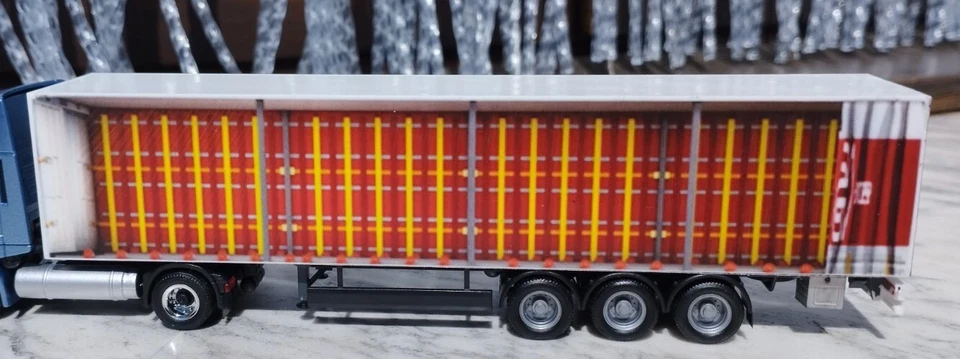 Nuova ARCESE lato aperto adesiva trasparente per rimorchi Herpa 1/87. - Immagine 2 di 4