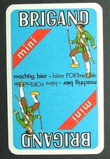1 x Joker playing card single - Drink Brigand Bier Biere Beer Mini AD 416