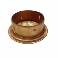 Griglia Di Aerazione Tonda Con Molle In Rame Diam. 106