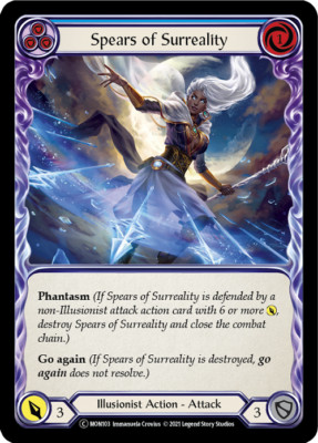 SPEARS OF SURREALITY (BLUE) X3 *FAB MONARCH (UNLIMITED)*