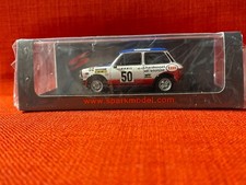 AUTOBIANCHI A112 ABARTH MONTE CARLO RALLY #50 MALCHER PAGANI  1976 SPARK  1/43