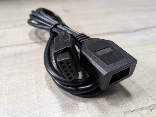 Joystick - Pad Extension Cable AMIGA AMSTRAD ATARI COMMODORE SEGA SPECTRUM 1.8m - 第 1/2 張圖片