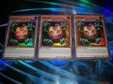 3x Sangan 1st Edition Ultra Rare Red Blue LDS3-EN001 Yu-Gi-Oh!