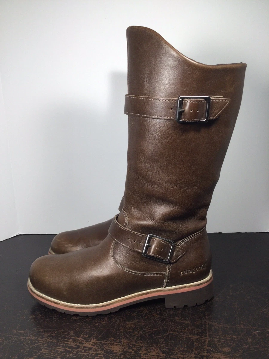 Patagonia women's leather best sale boots