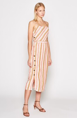 knee length dresses for ladies Simkhai Khari S/L Midi Dress