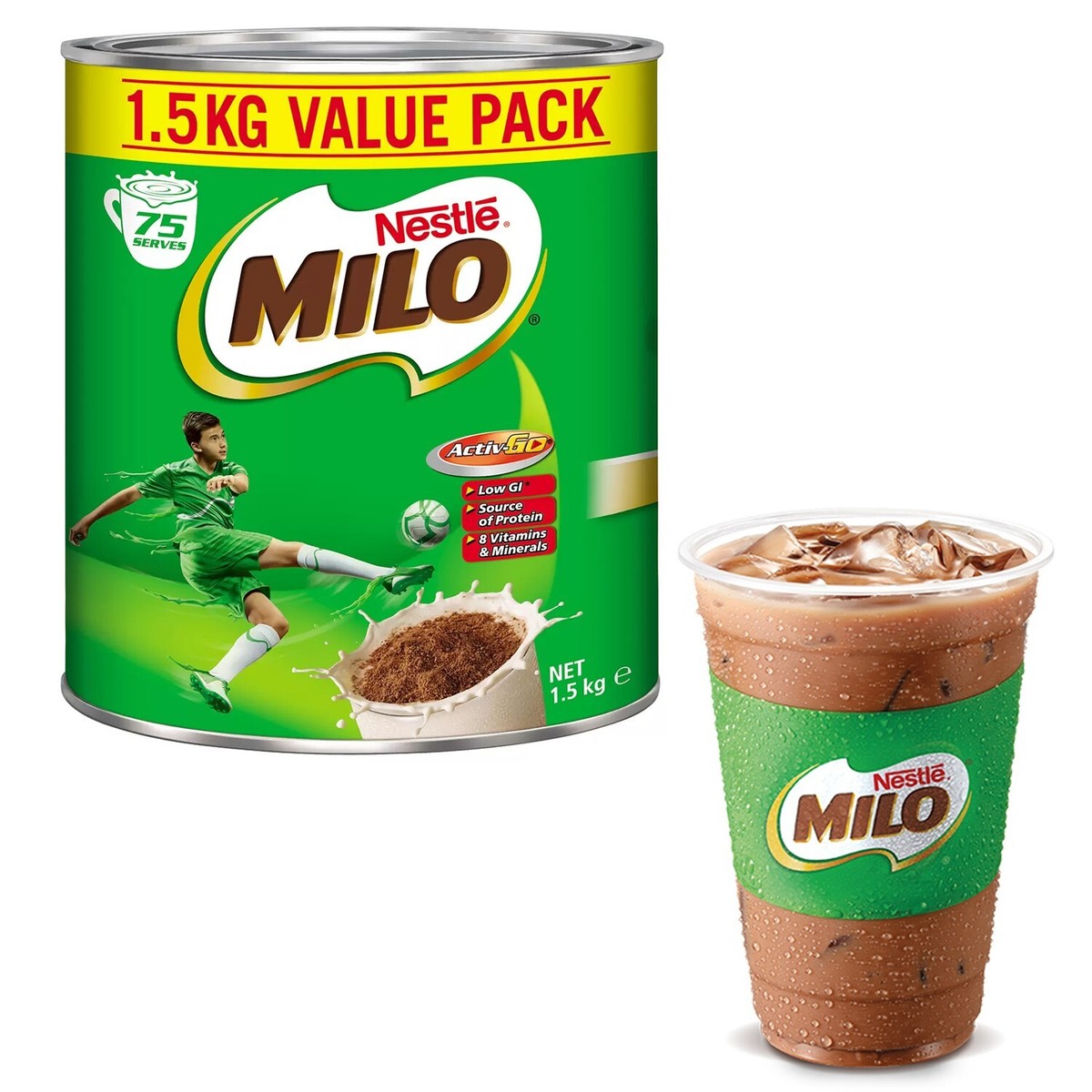 Rakutao Milo 12 pack) Nestle Milo Active Go Chocolate Malt Powder Drink Mix