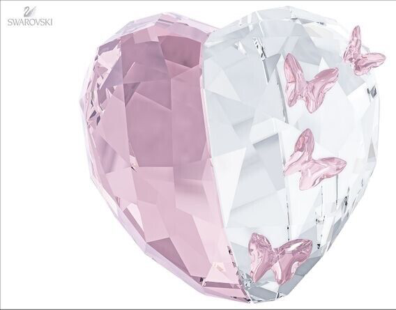 Swarovski Love Heart,Violet, small MIB #1143411