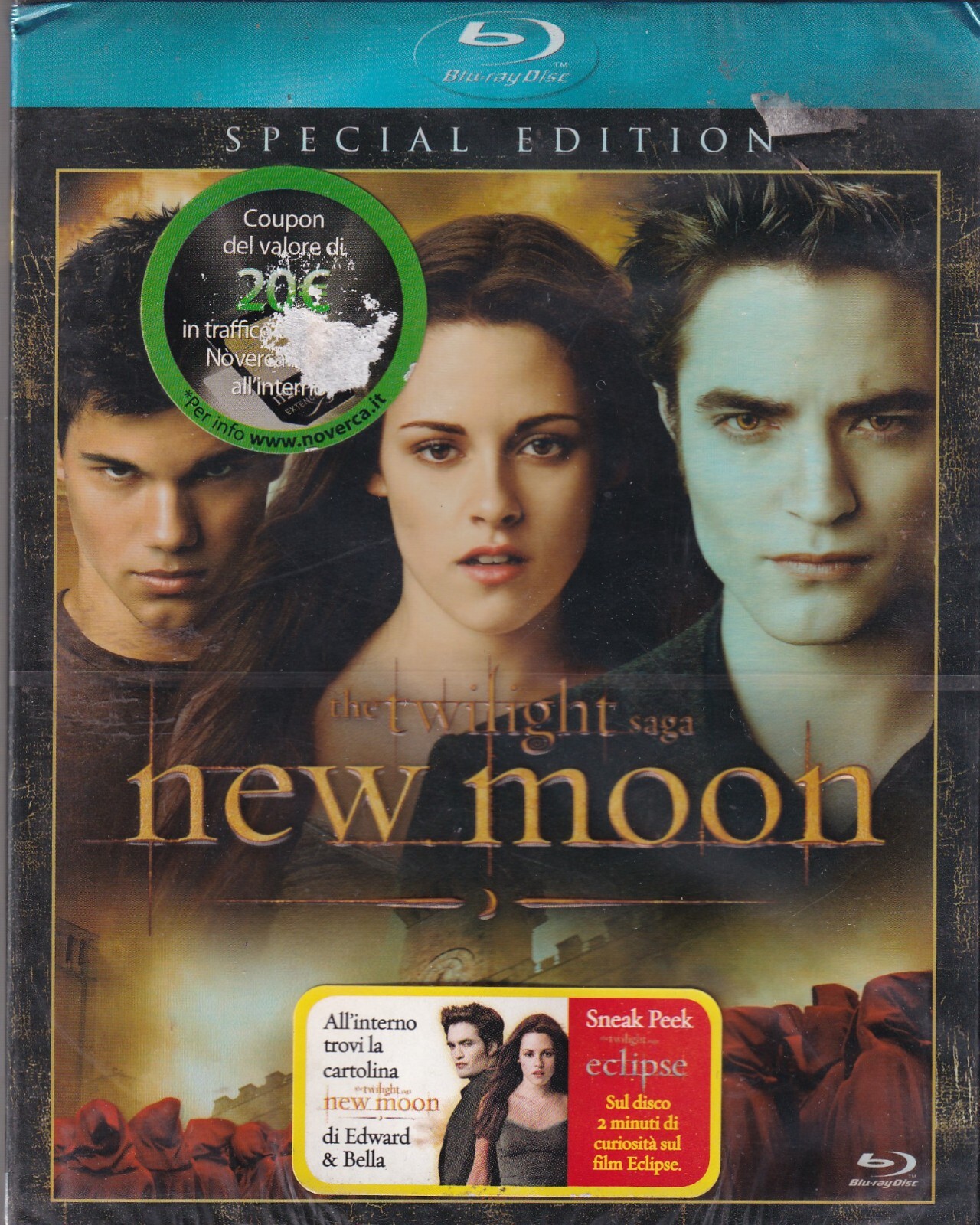 BLU RAY The Twilight Saga New Moon Special Edition SIGILLATO MX0494