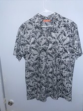 Tori Richard Shirt Mens Large L Button Up Hawaiian Cotton Lawn USA Aloha M