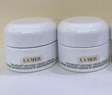 2 X La Mer The Moisturizing Fresh Cream TRAVEL SIZE .12 oz/3.5 ml New Product
