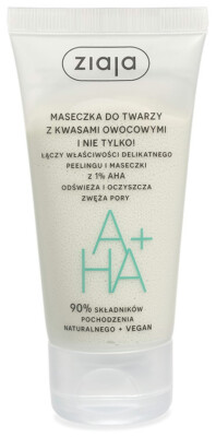 ZIAJA GESICHTSMASKE MIT FRUCHTSÄUREN A+HA