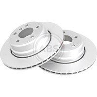 A.B.S. 2X Bremsscheibe Hinten 324 BelüFtet FüR Bmw X5 E53 Ssangyong