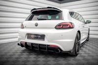 Diffusor Flaps Passend FüR VW Scirocco R Mk3 Schwarz Hochglanz